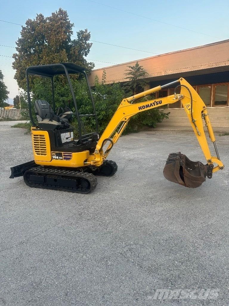 Komatsu PC16R-HS Vikšriniai ekskavatoriai