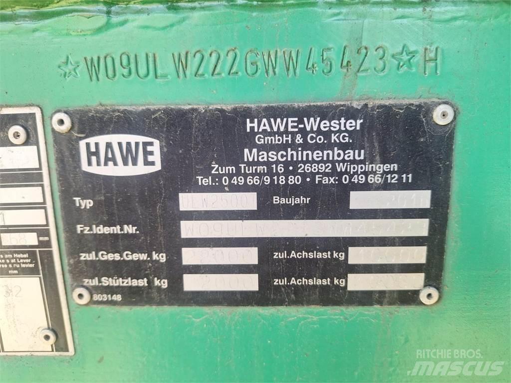 Hawe ULW 2500 T Grūdų vežimėliai