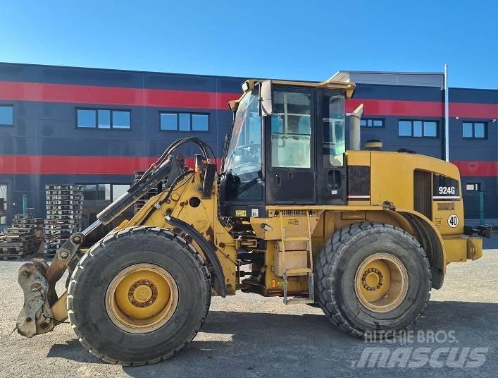 CAT 924 G Naudoti ratiniai krautuvai