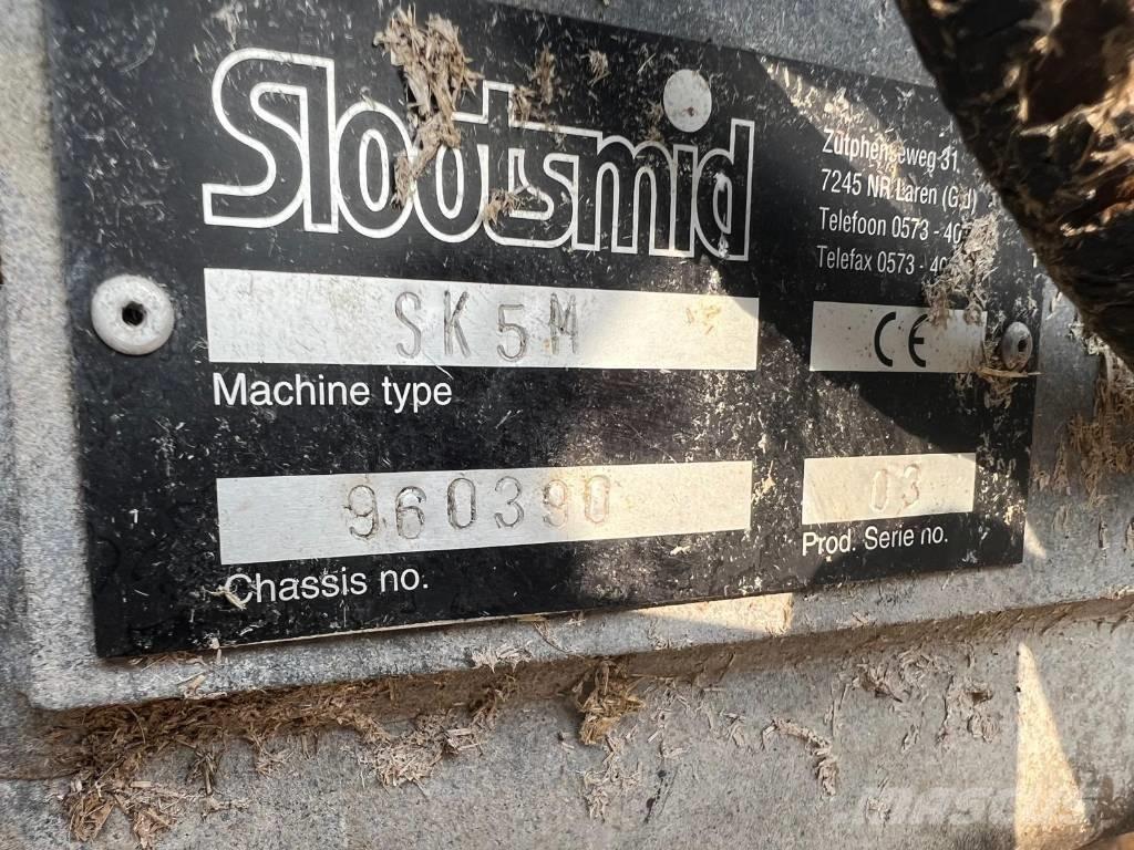 Slootsmid SK 5 M Kita tręšimo technika