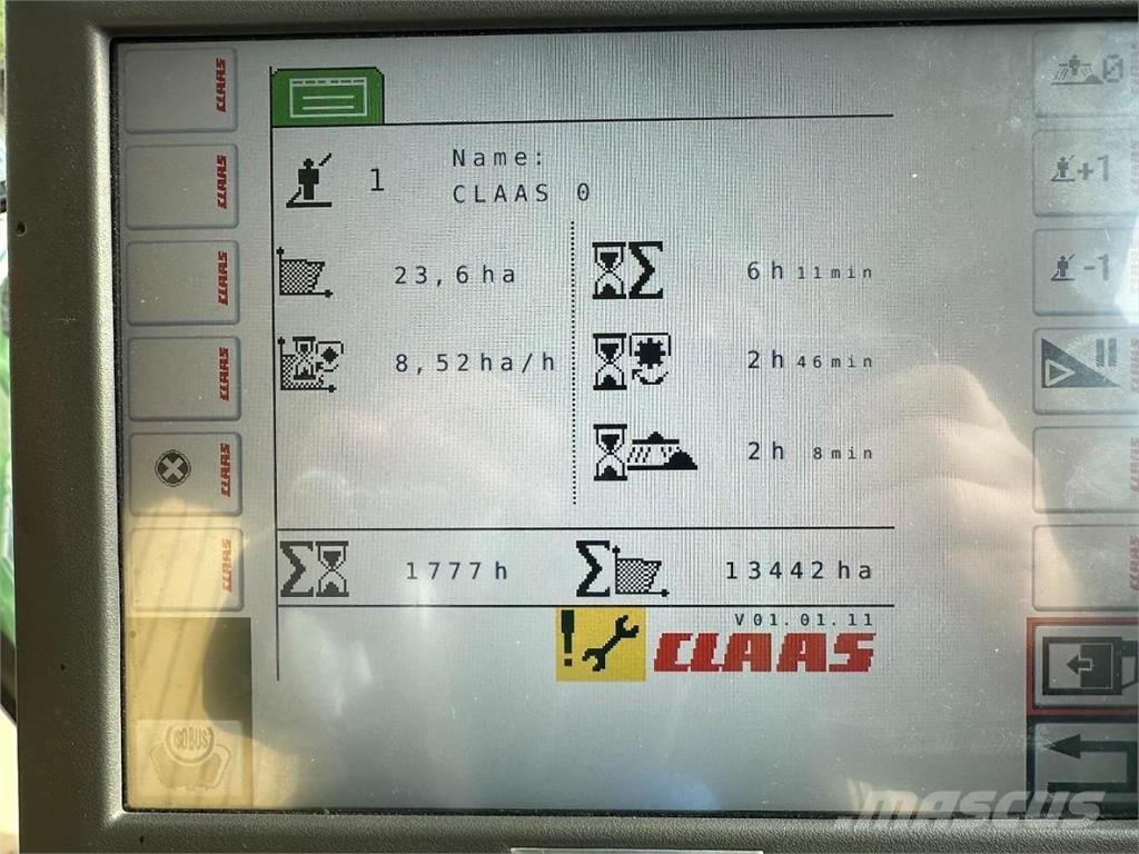 CLAAS Liner 4000 Pradalges formuojantys padargai