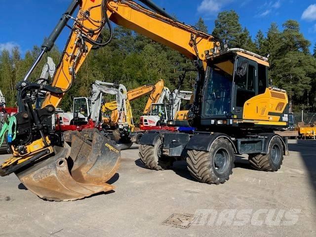 Hyundai HW 180 Ratiniai ekskavatoriai