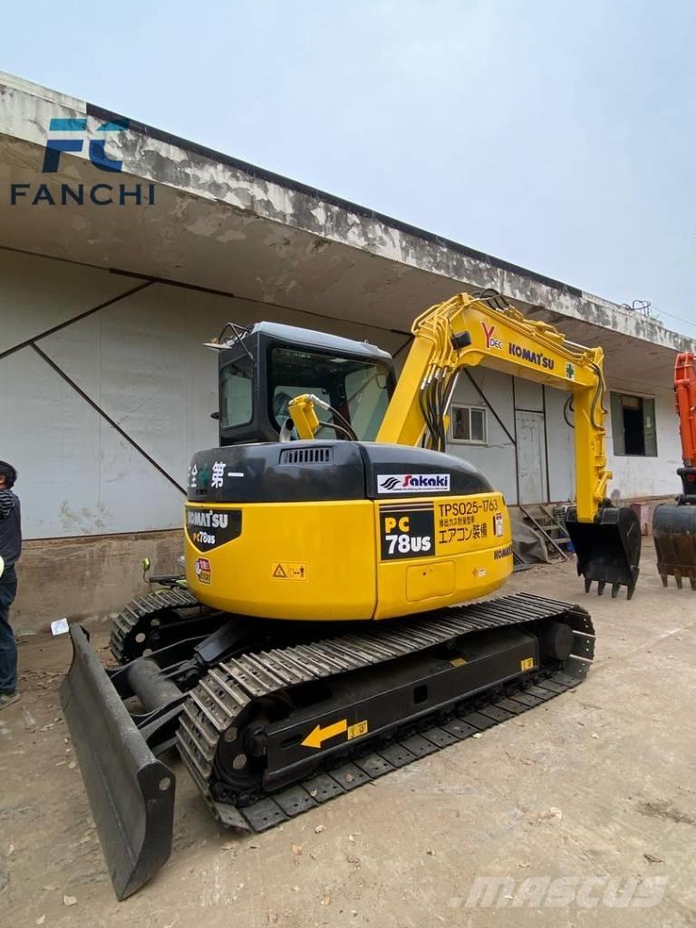 Komatsu PC 78 US Vikšriniai ekskavatoriai