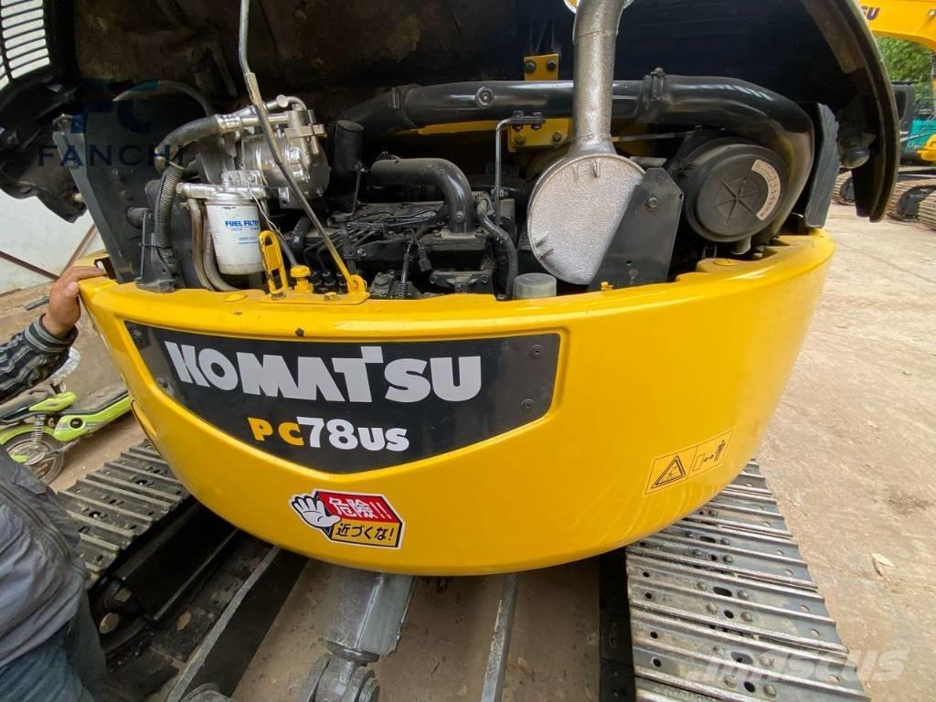 Komatsu PC 78 US Vikšriniai ekskavatoriai