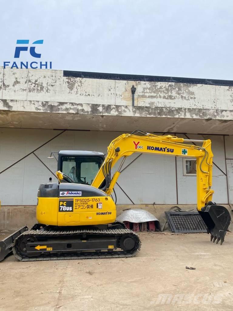Komatsu PC 78 US Vikšriniai ekskavatoriai
