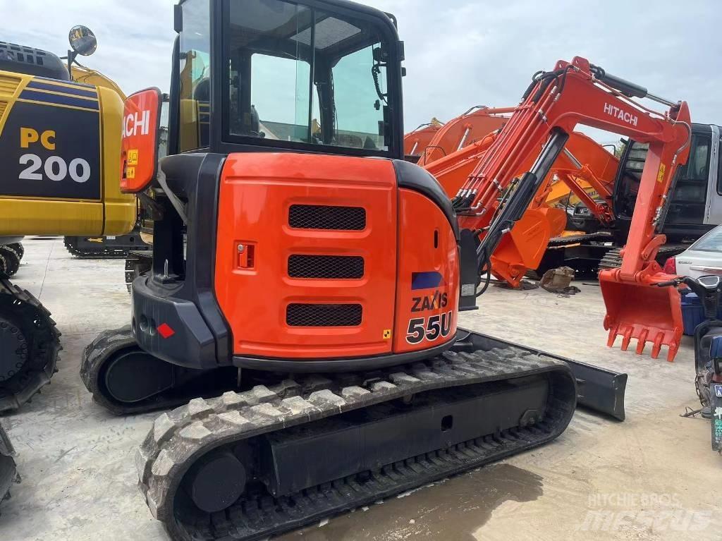 Hitachi zx55USR Mini ekskavatoriai < 7 t