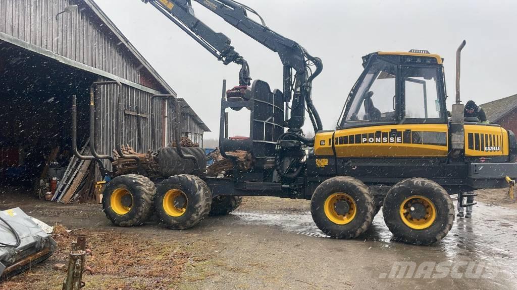 Ponsse Gazelle Naudoti miškovežiai (Forvarderiai)