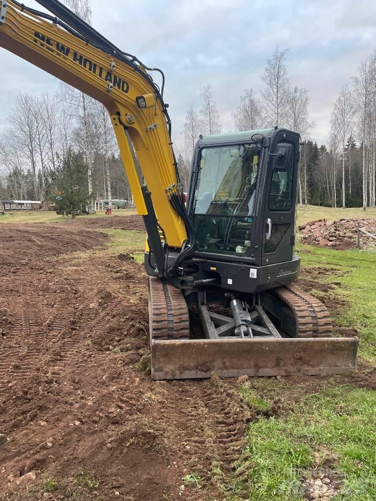 New Holland E60C Mini ekskavatoriai < 7 t