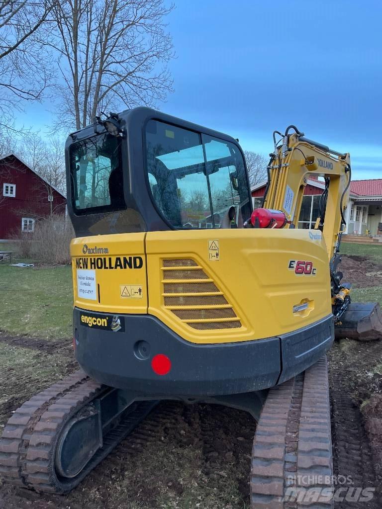 New Holland E60C Mini ekskavatoriai < 7 t