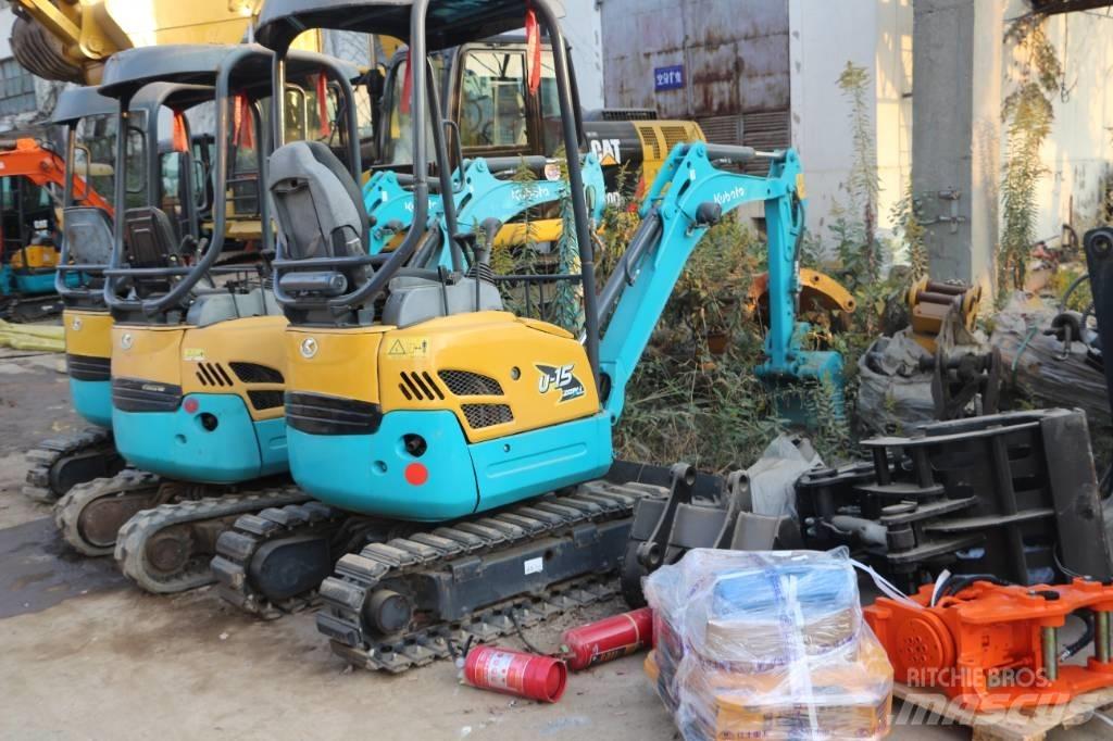 Kubota U 15 Mini ekskavatoriai < 7 t