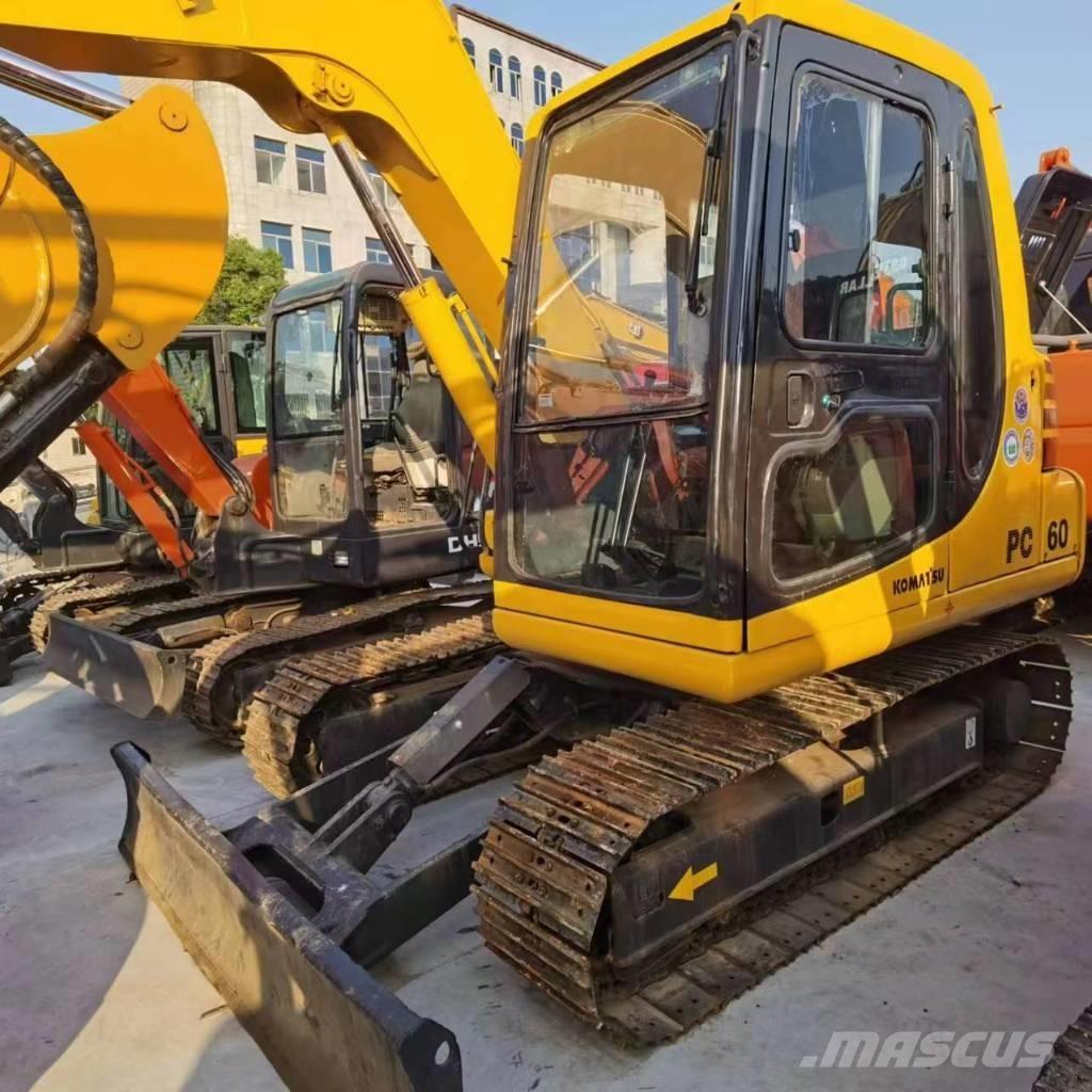 Komatsu PC 60 Mini ekskavatoriai < 7 t