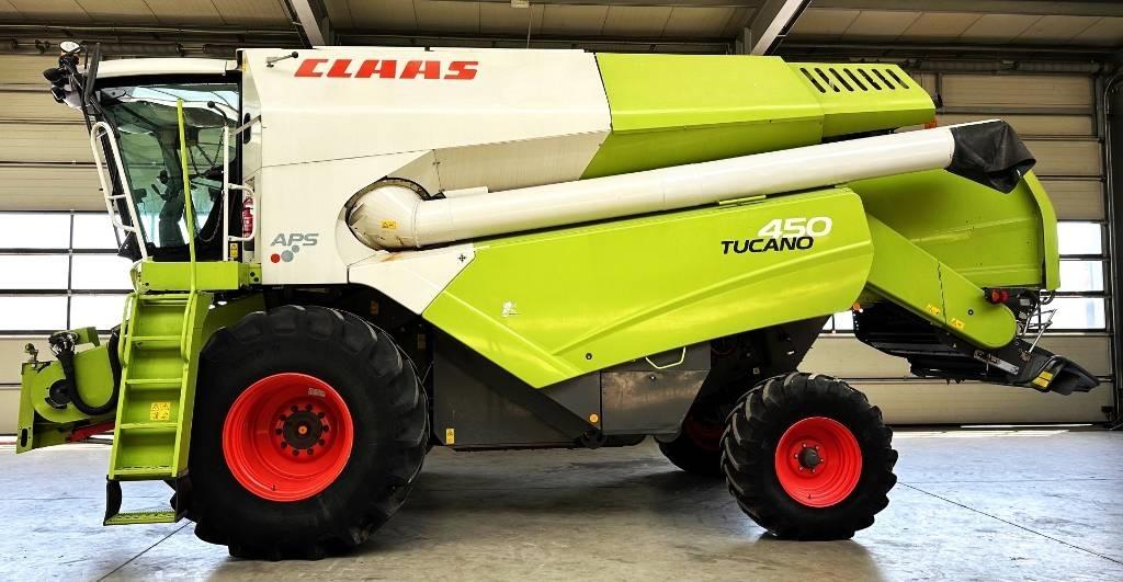 CLAAS Tucano 450 Derliaus nuėmimo kombainai