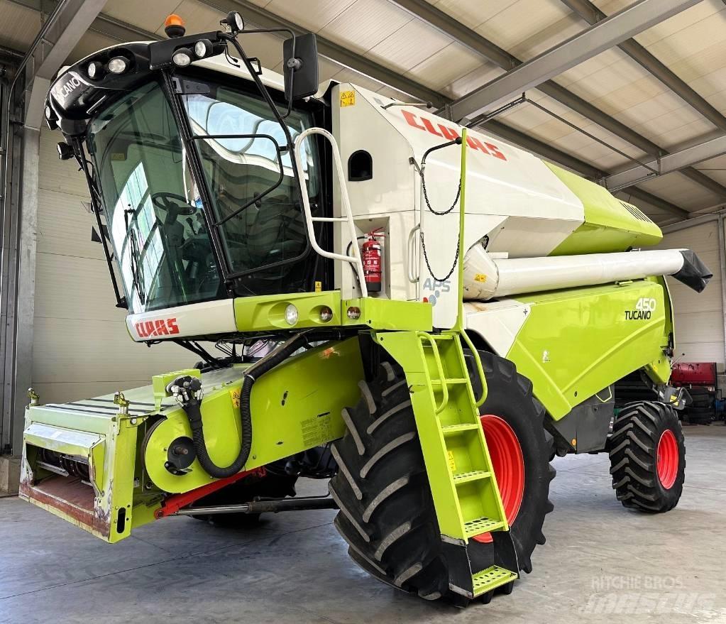 CLAAS Tucano 450 Derliaus nuėmimo kombainai