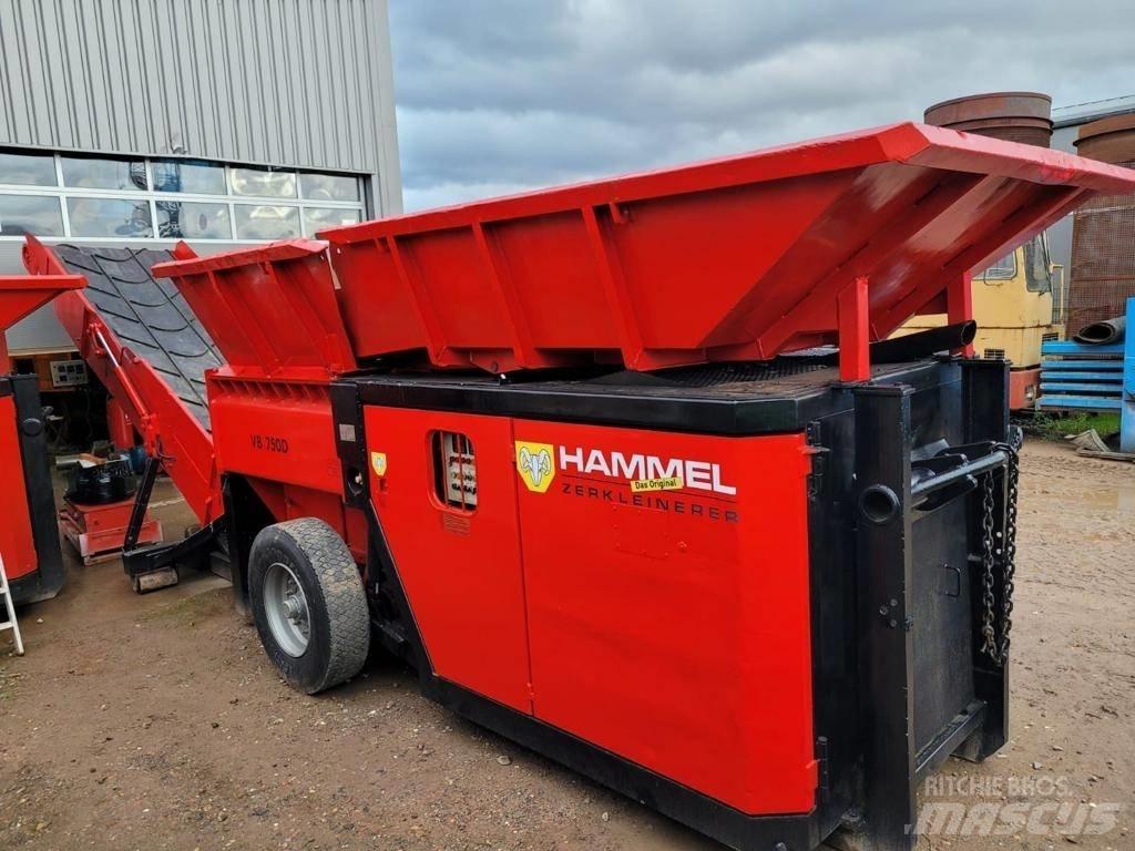 Hammel VB 750 D Atliekų smulkintuvai