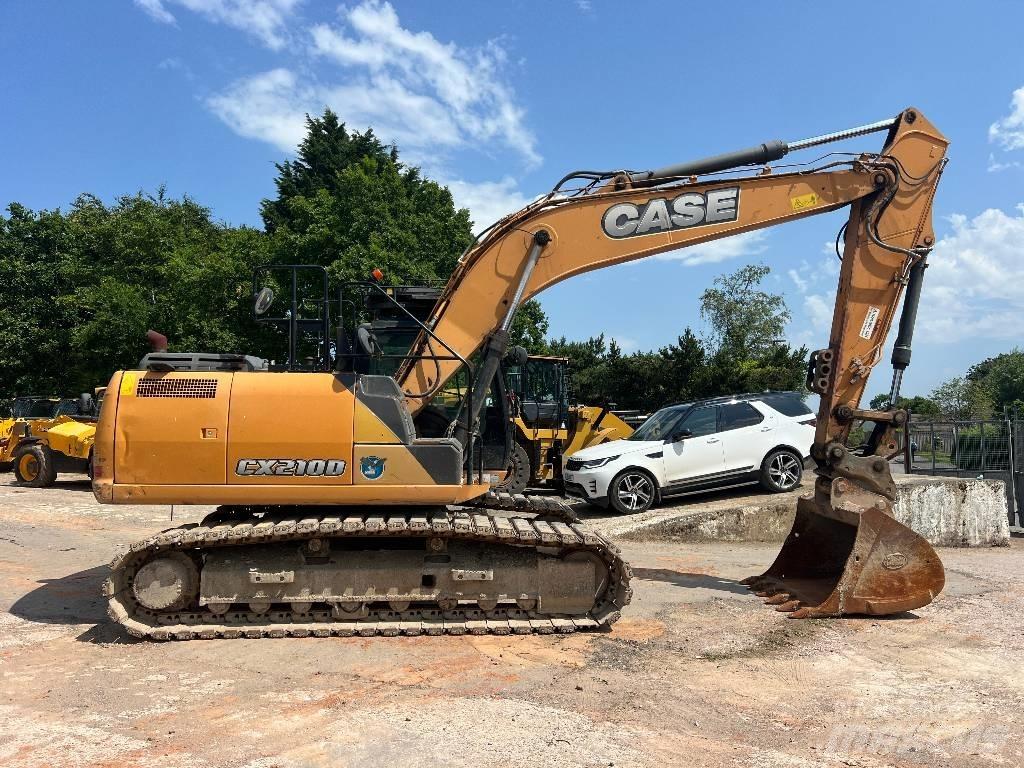 CASE CX 210 D Vikšriniai ekskavatoriai