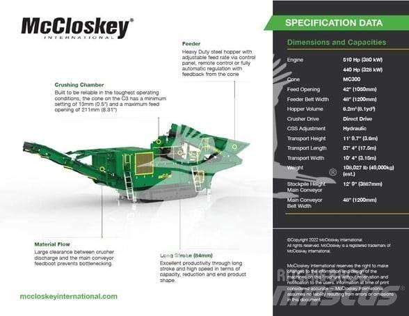 McCloskey C3 Trupintuvai