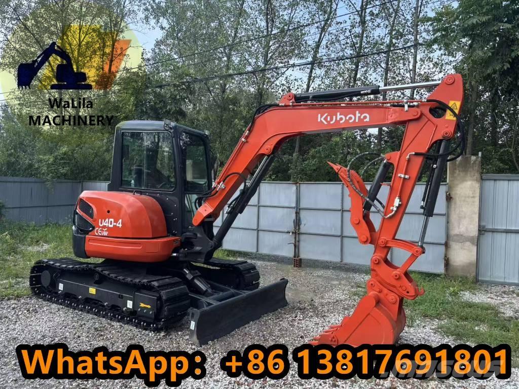 Kubota U 40 Mini ekskavatoriai < 7 t
