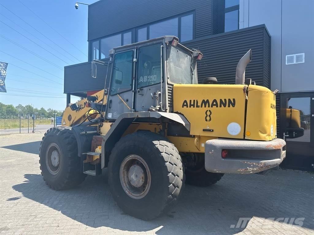 Ahlmann AZ 210 Naudoti ratiniai krautuvai