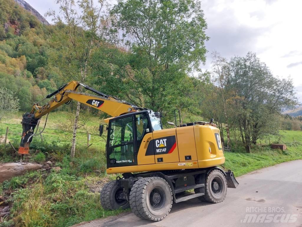 CAT M 314 F Ratiniai ekskavatoriai
