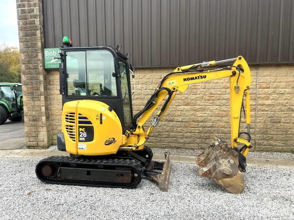 Komatsu PC 26 MR-3 Mini ekskavatoriai < 7 t