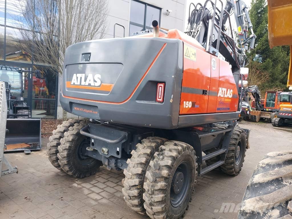 Atlas 150 W Ratiniai ekskavatoriai