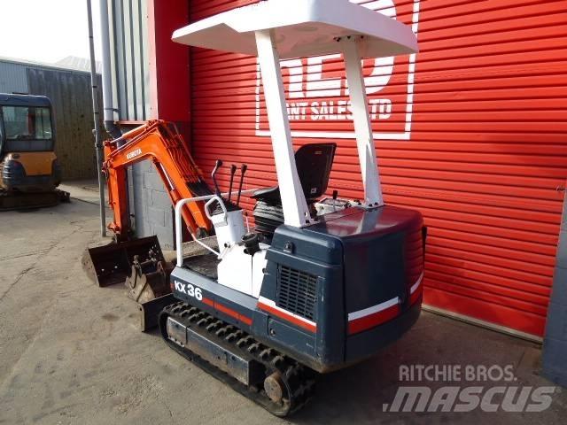 Kubota KX 36 Mini ekskavatoriai < 7 t