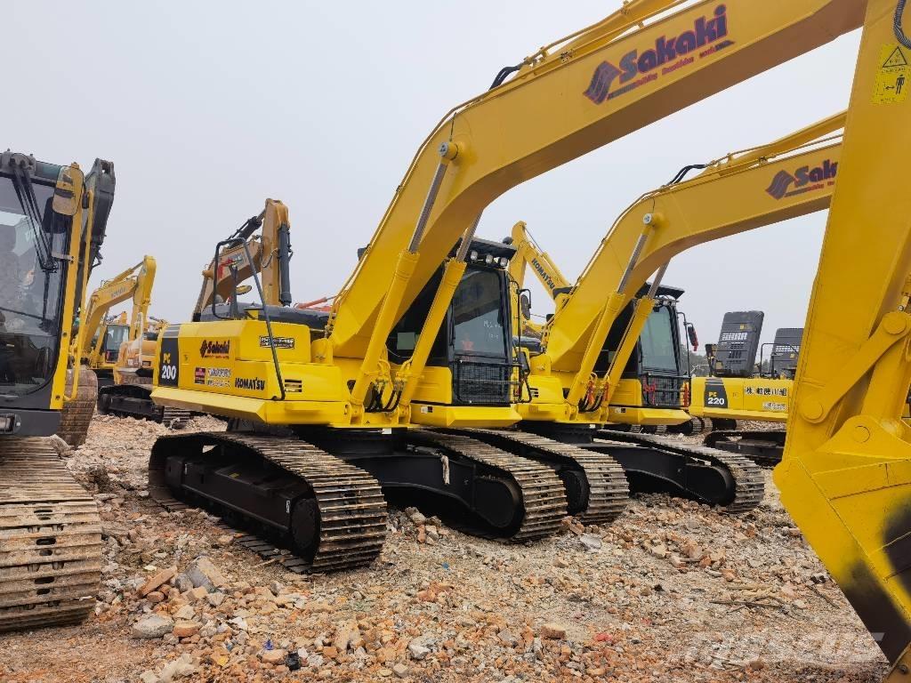 Komatsu pc200-8 Vikšriniai ekskavatoriai