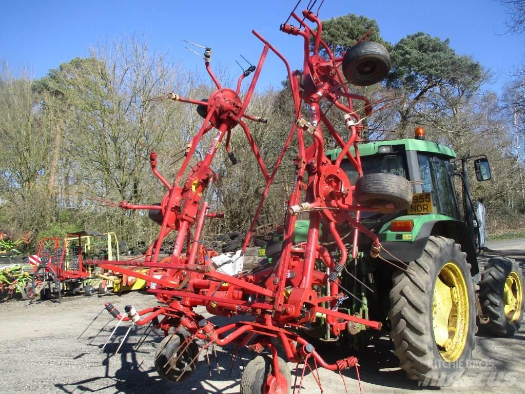 SIP Spider 685/6 Šieno grėbliai ir vartytuvai