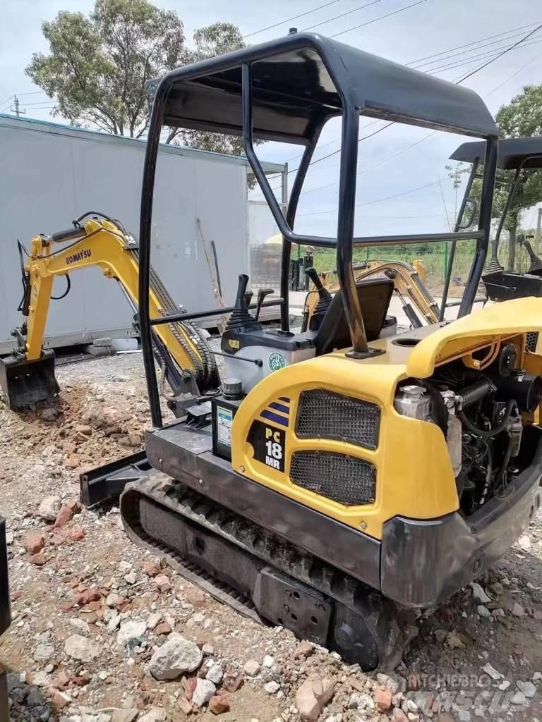 Komatsu PC18 Vikšriniai ekskavatoriai