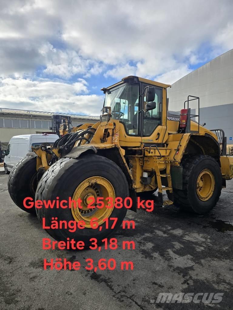 Volvo L 180 H HL Naudoti ratiniai krautuvai