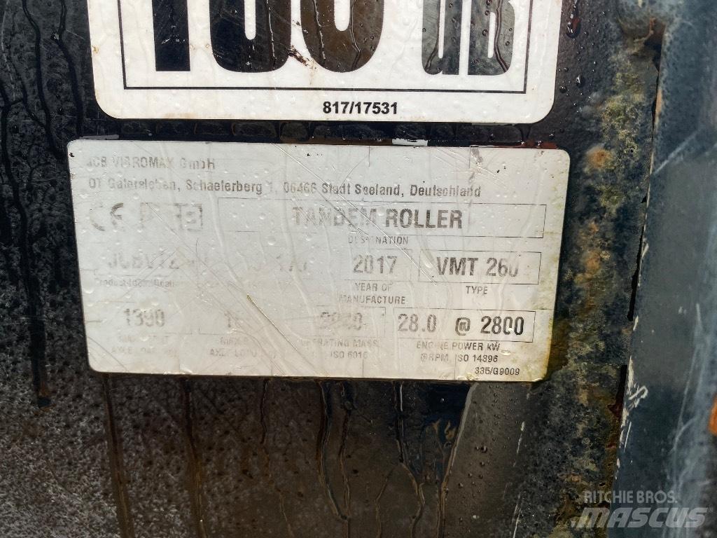 JCB VMT 260-120 Porinių būgnų volai