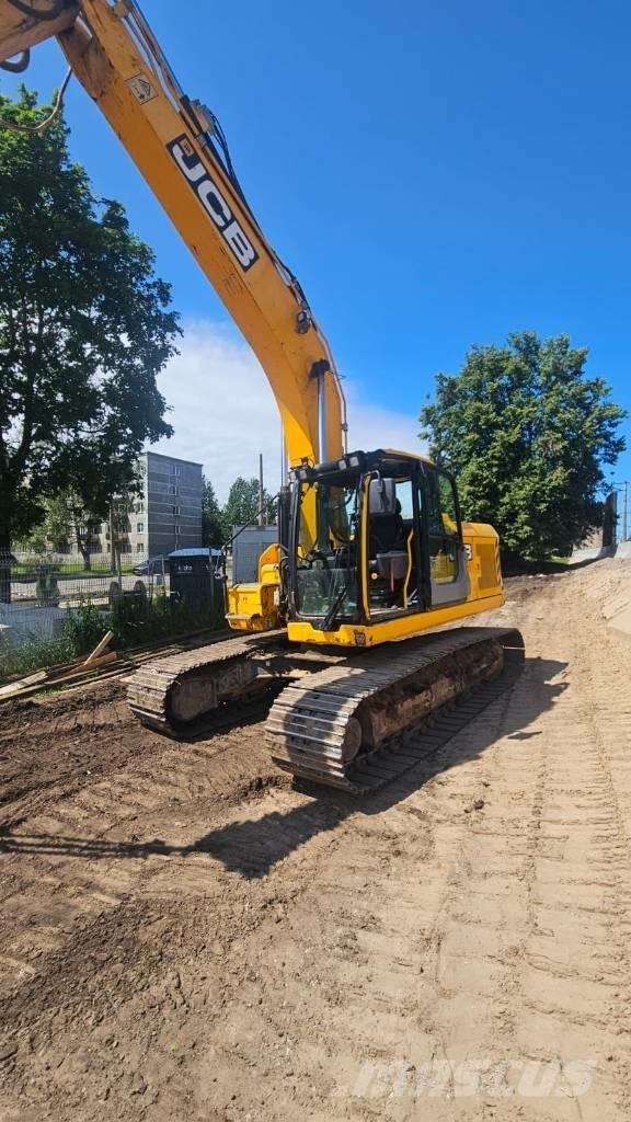 JCB 210 Vikšriniai ekskavatoriai