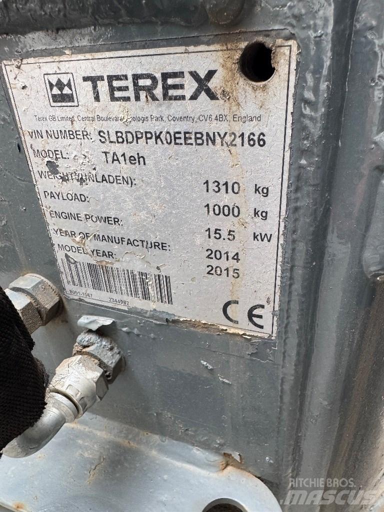 Terex TA 1 EH Statybiniai savivarčiai sunkvežimiai