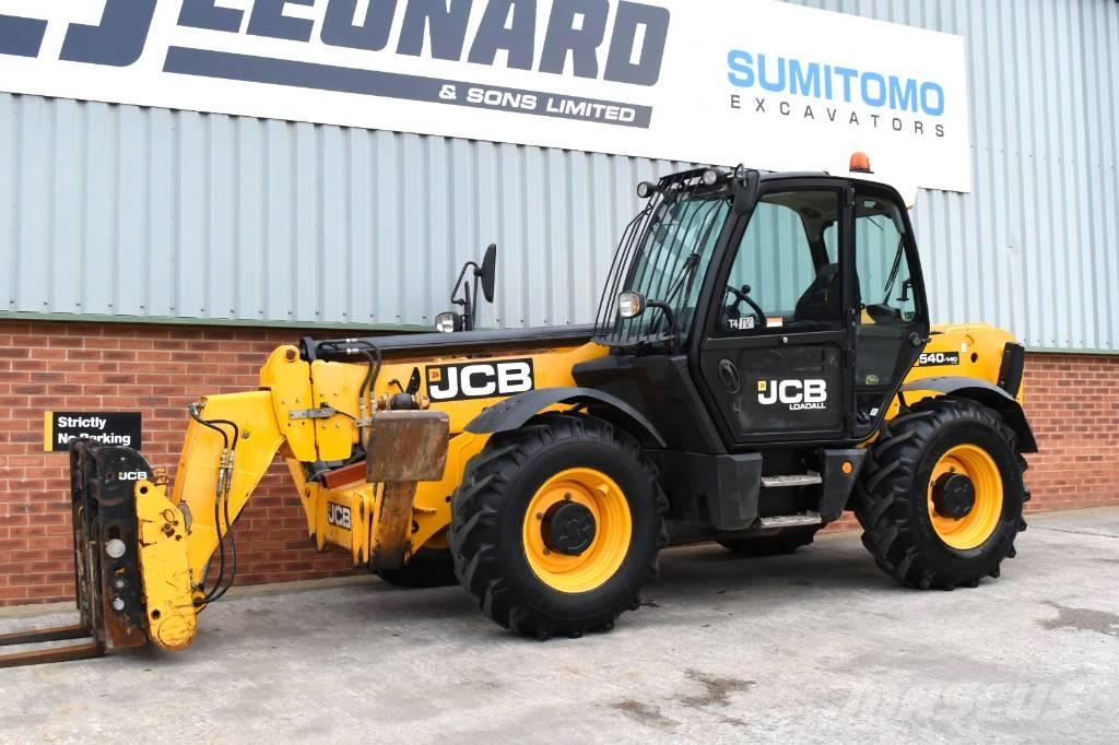 JCB 540-140 Teleskopiniai krautuvai