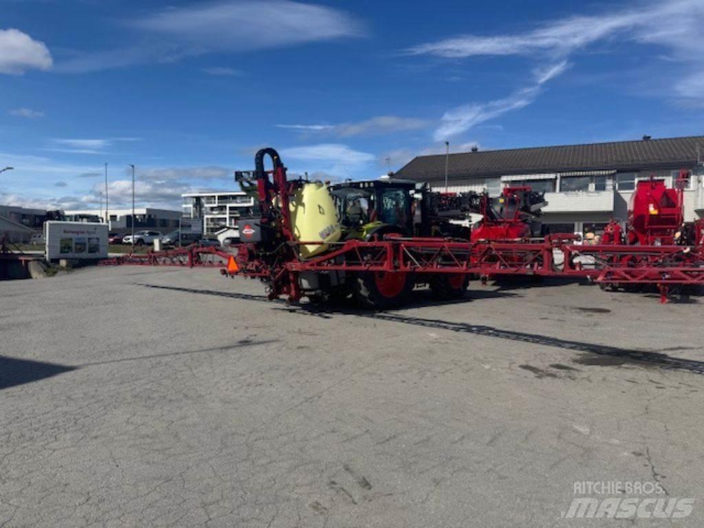 Hardi Mega 1500 Įmontuoti purkštuvai