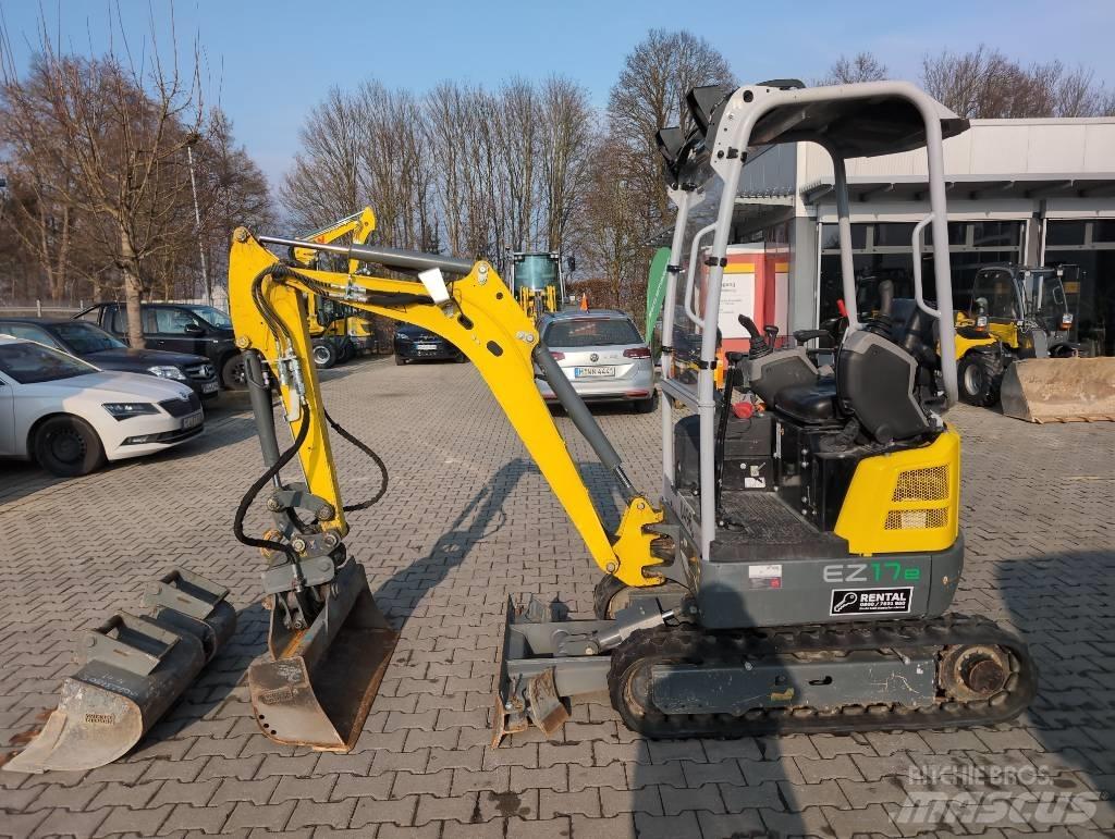 Wacker Neuson EZ17e Vikšriniai ekskavatoriai