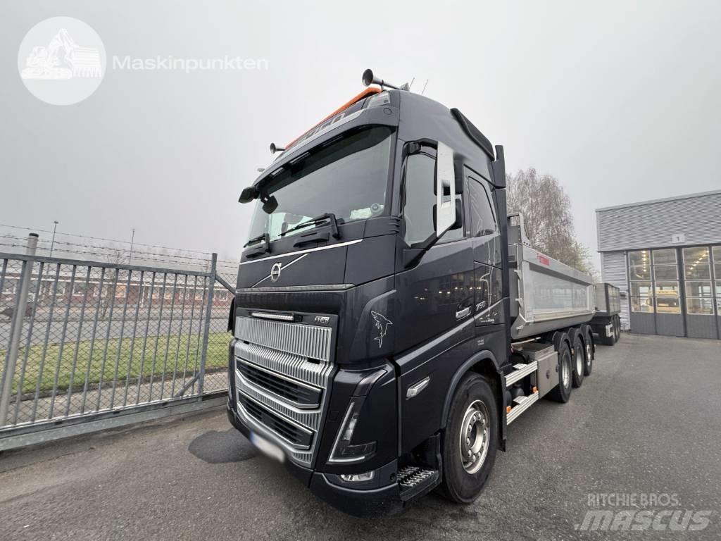 Volvo FH 16 750 Savivarčių priekabų vilkikai