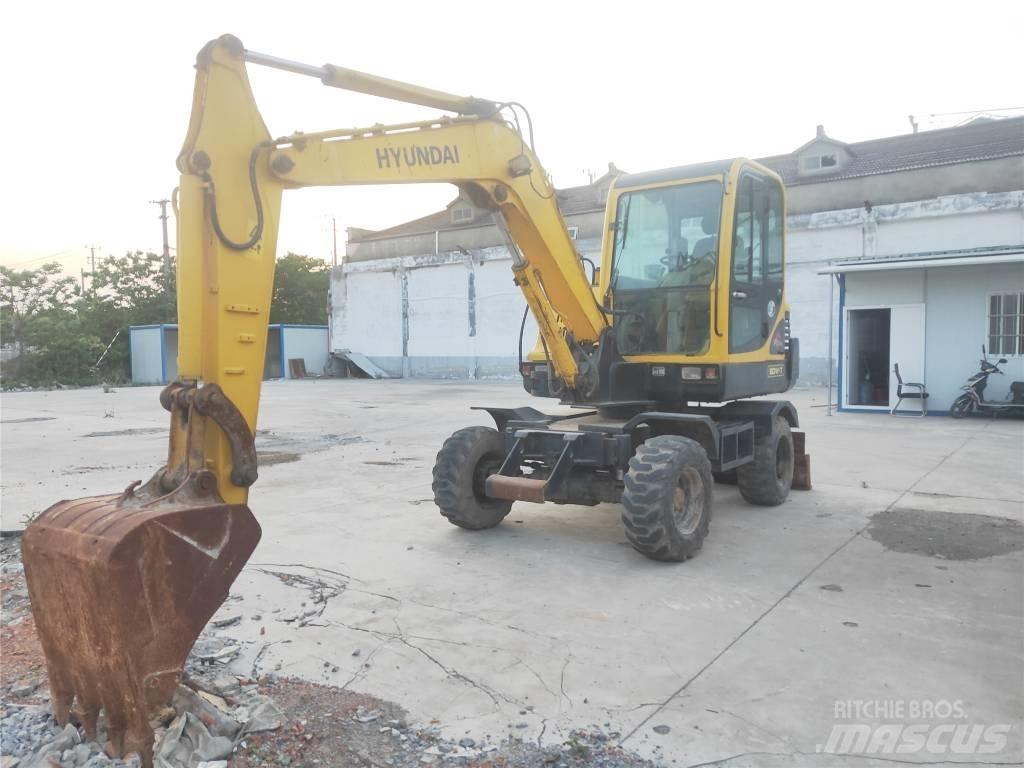 Hyundai R60W-7 Ratiniai ekskavatoriai