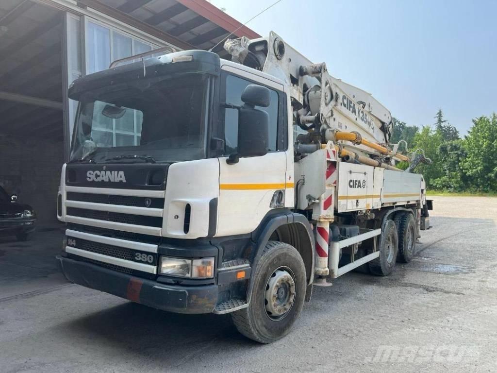 Scania P 114-380 Betono siurbliai