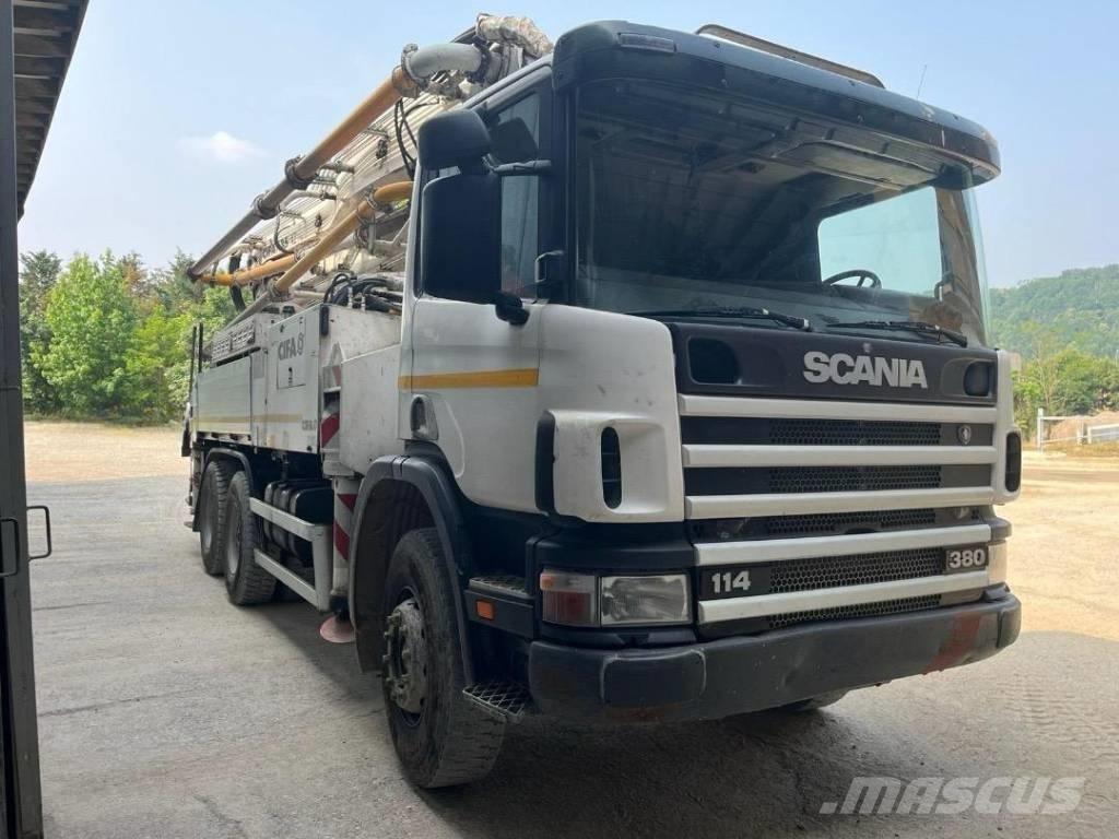 Scania P 114-380 Betono siurbliai