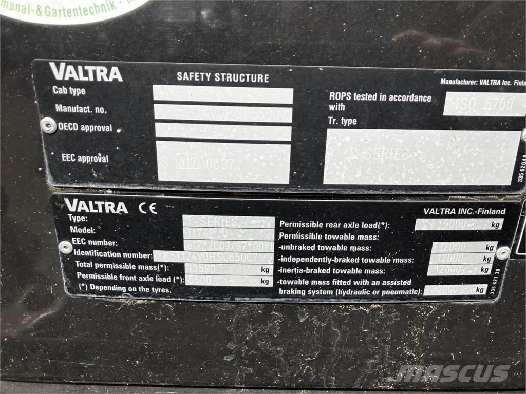 Valtra T174 Versu Traktoriai