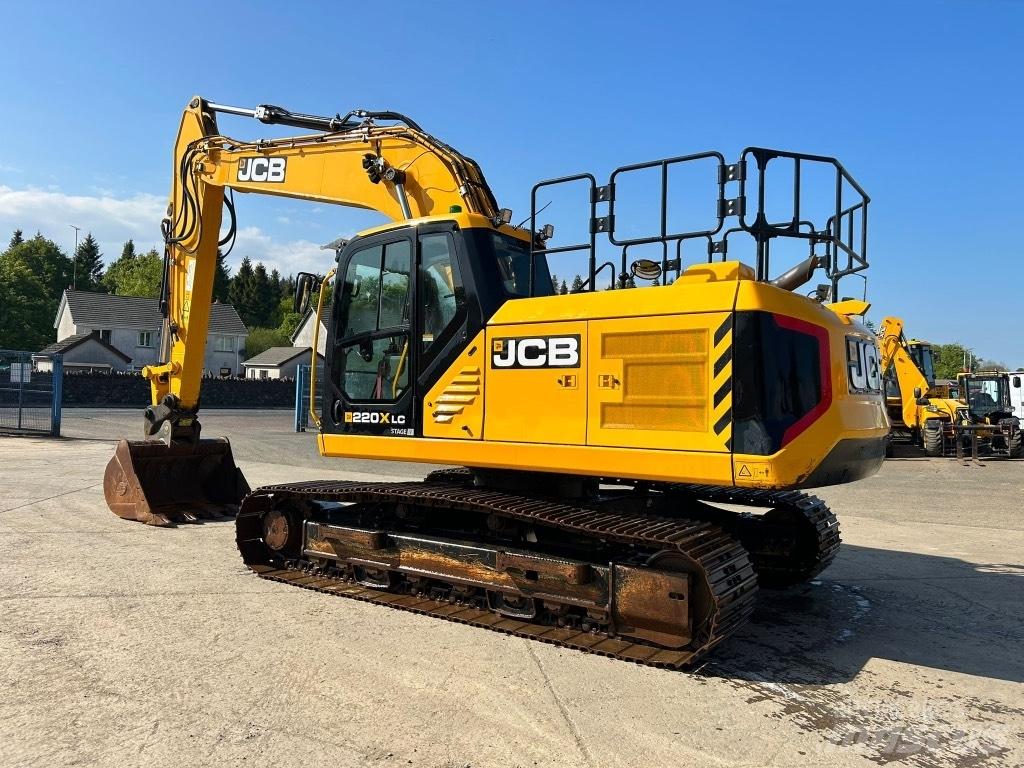 JCB 220X L Vikšriniai ekskavatoriai