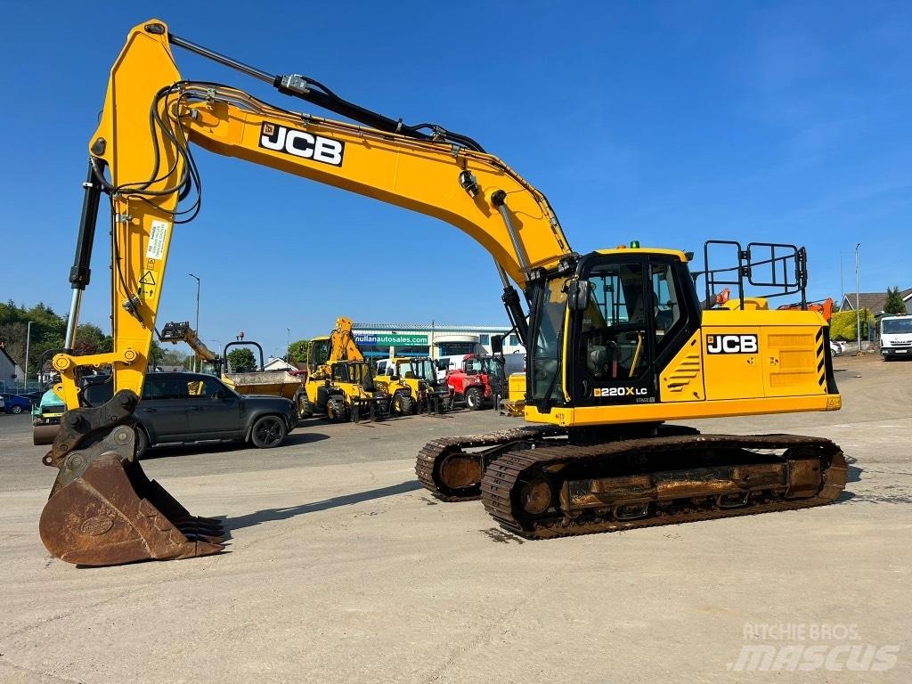 JCB 220X L Vikšriniai ekskavatoriai