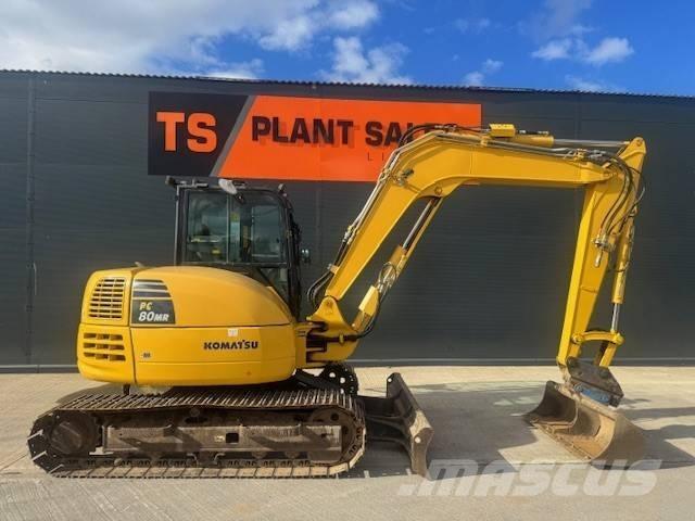 Komatsu PC 88 MR Vidutinės galios ekskavatoriai 7-12 t