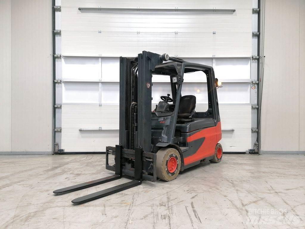 Linde E25L-01 Elektriniai šakiniai krautuvai