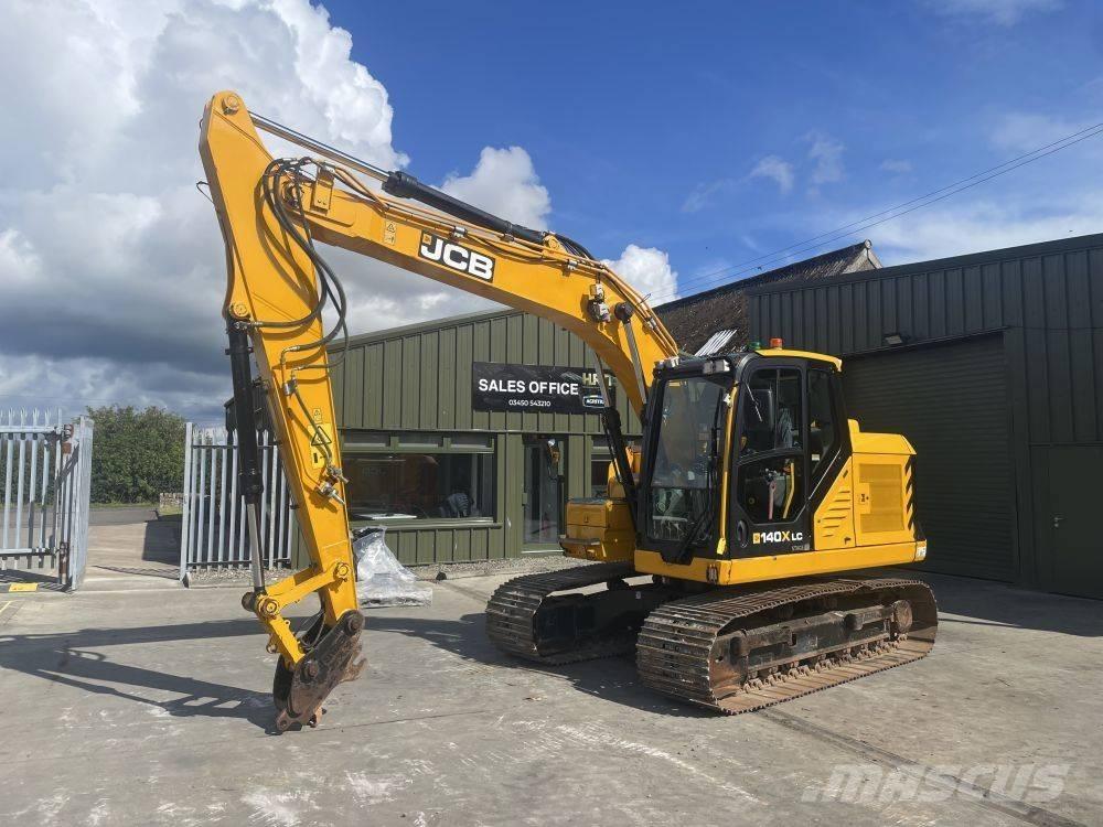 JCB 140 X Vikšriniai ekskavatoriai