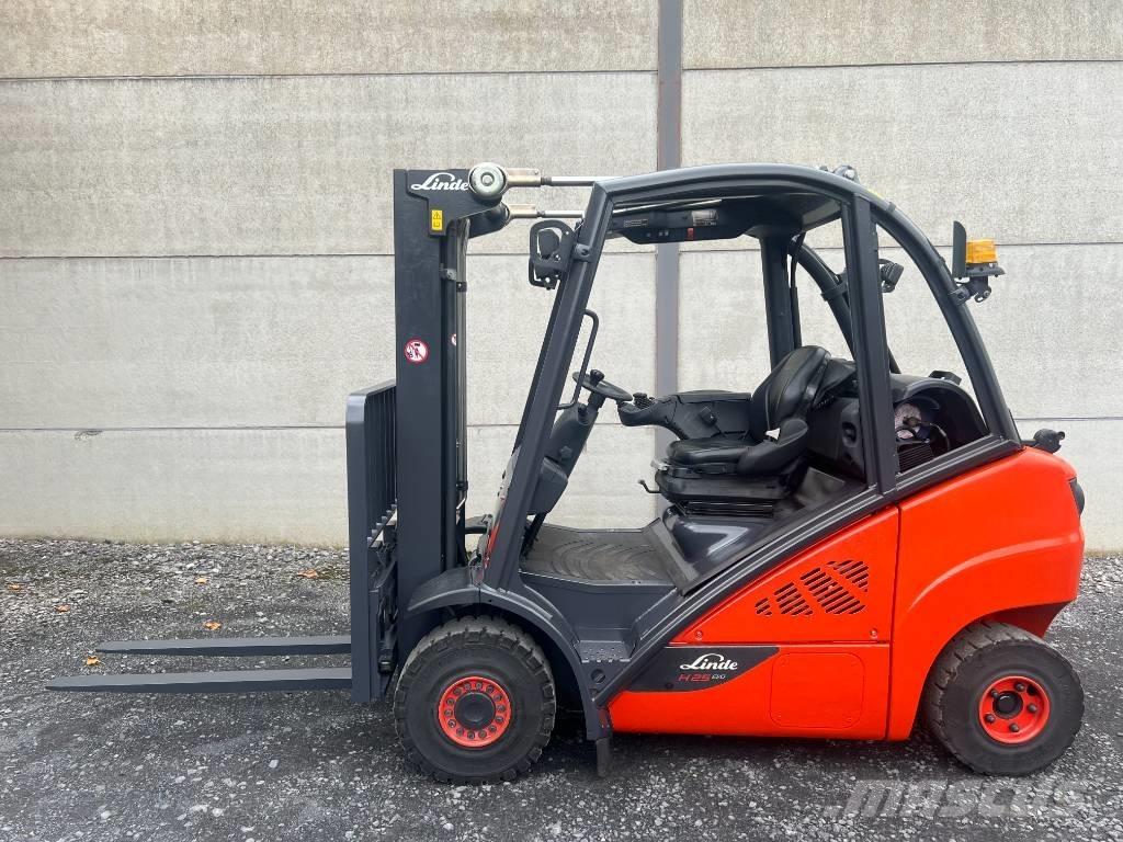 Linde H25T-02 EVO LPG (dujiniai) krautuvai