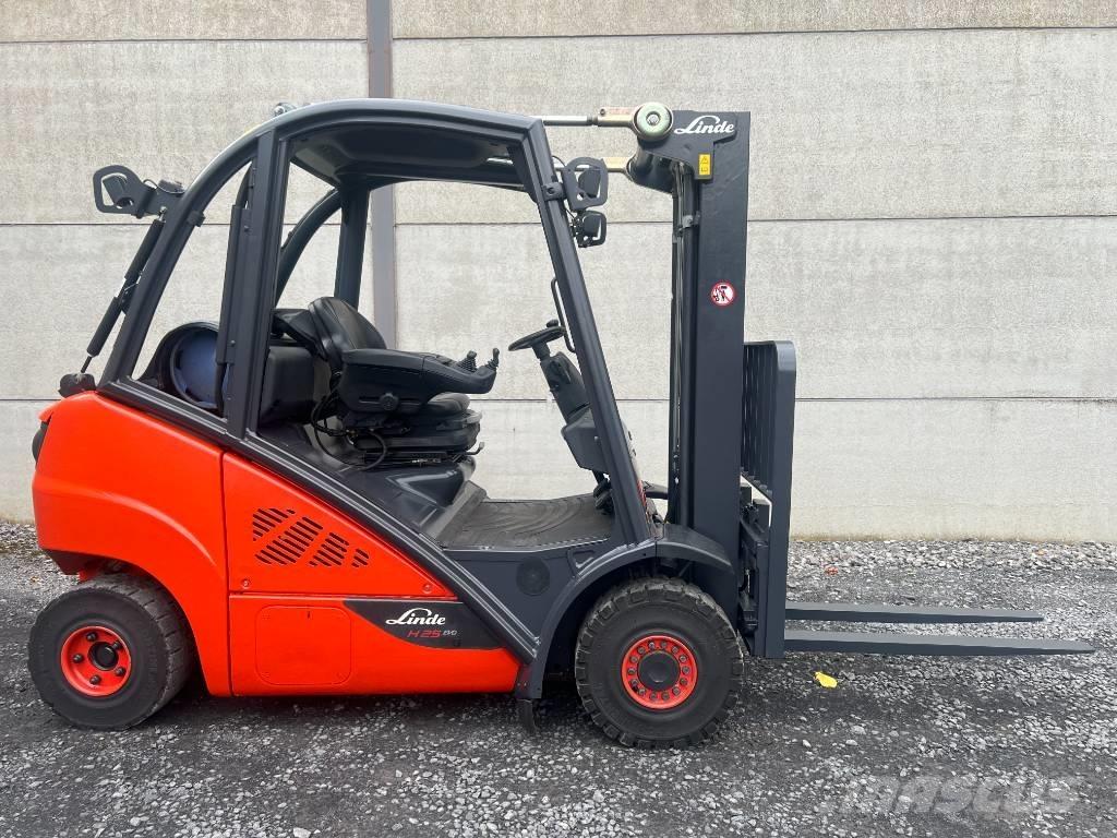 Linde H25T-02 EVO LPG (dujiniai) krautuvai