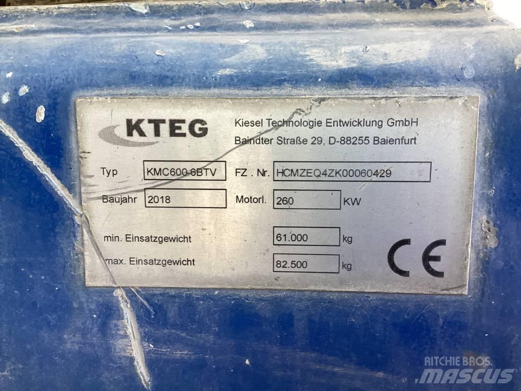KMC 600-6 BTV Griovimo ekskavatoriai