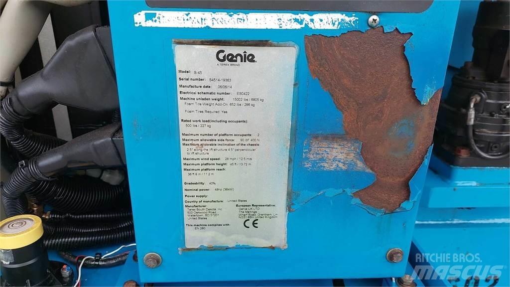 Genie S45 Teleskopiniai keltuvai